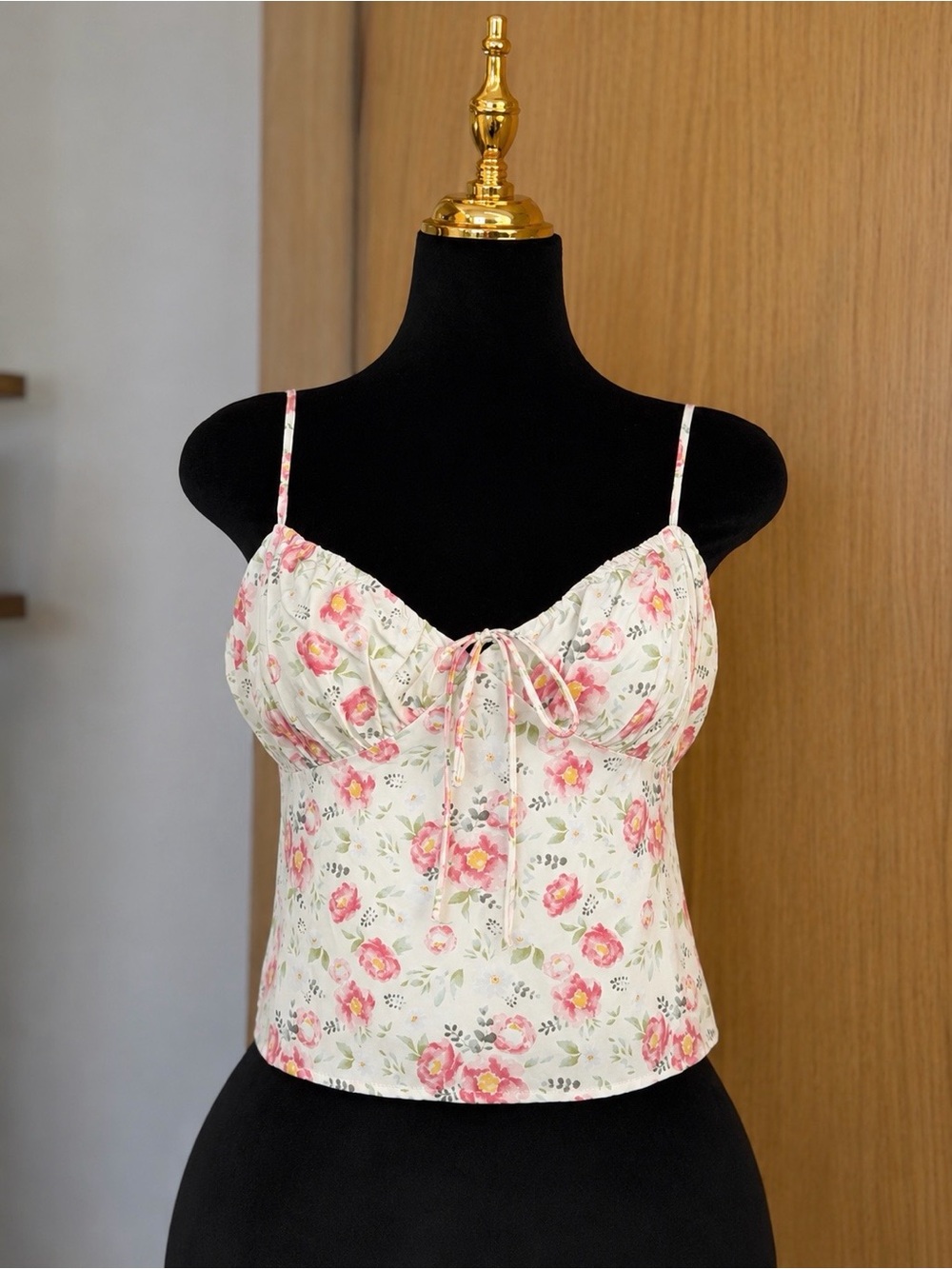 Fore Cottagecore Floral Corset Cami Top | Garden Muse